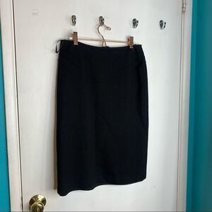 Lafayette 48 office wear pencil skirt stitched up on sides amazingly soft lined